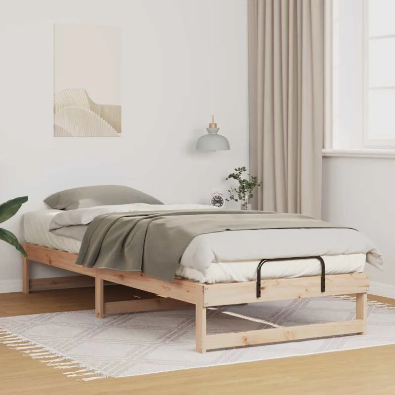 Lovos rėmas Ruda 80 x 220 cm Kietos pušies mediena
