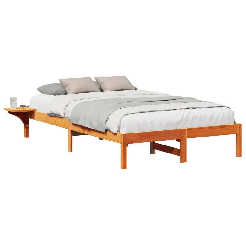 Lovos rėmas Vaško ruda 140 x 190 cm Kietos pušies mediena