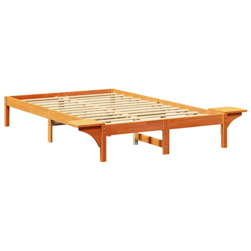 Lovos rėmas Vaško ruda 120 x 190 cm Kietos pušies mediena