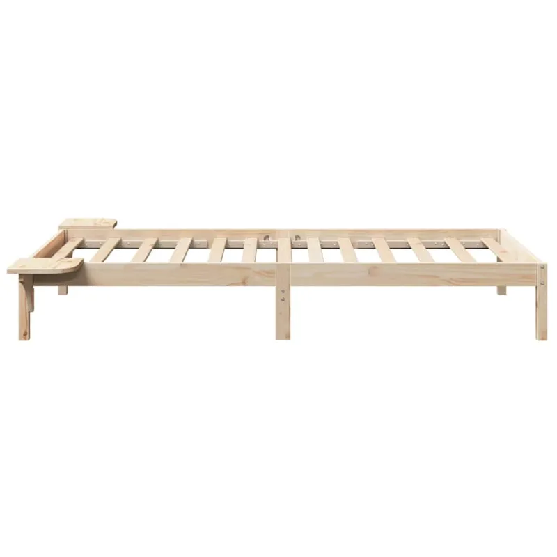 Lovos rėmas Natūrali 100 x 200 cm Kietos pušies mediena