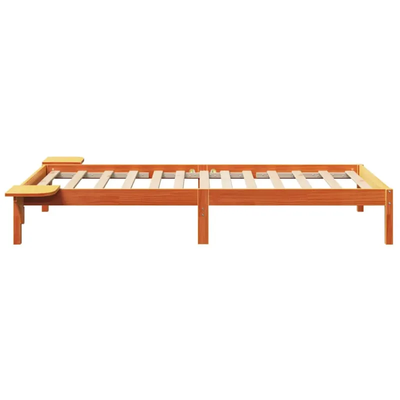 Lovos rėmas Vaško ruda 100 x 200 cm Kietos pušies mediena