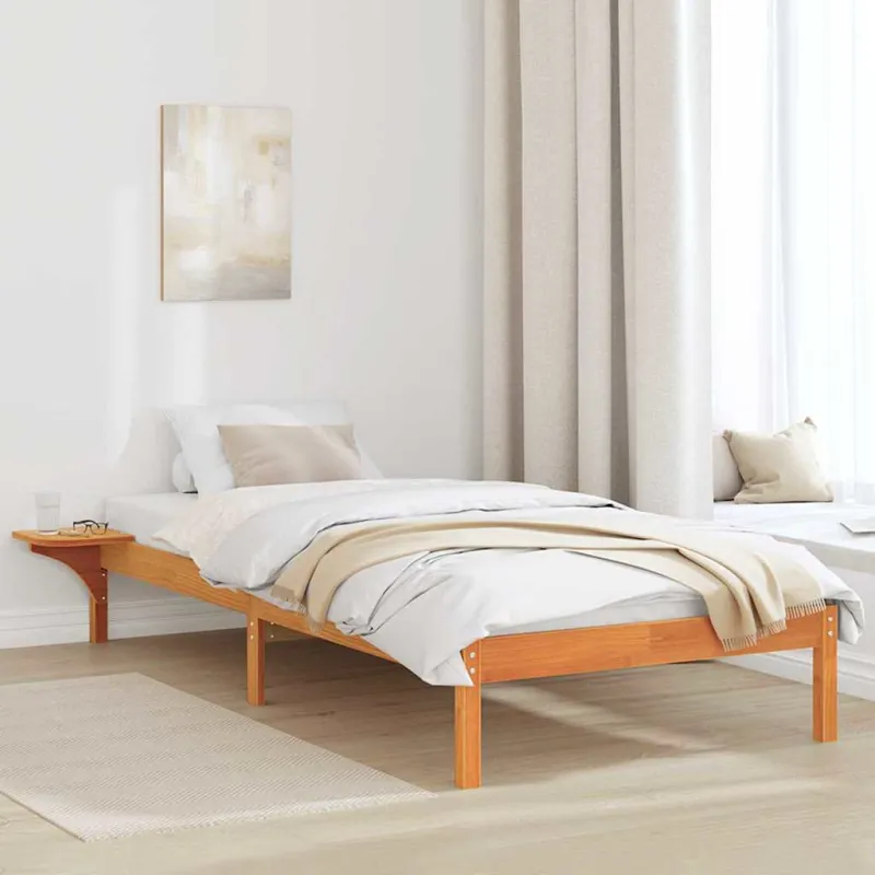 Lovos rėmas Vaško ruda 80 x 200 cm Kietos pušies mediena