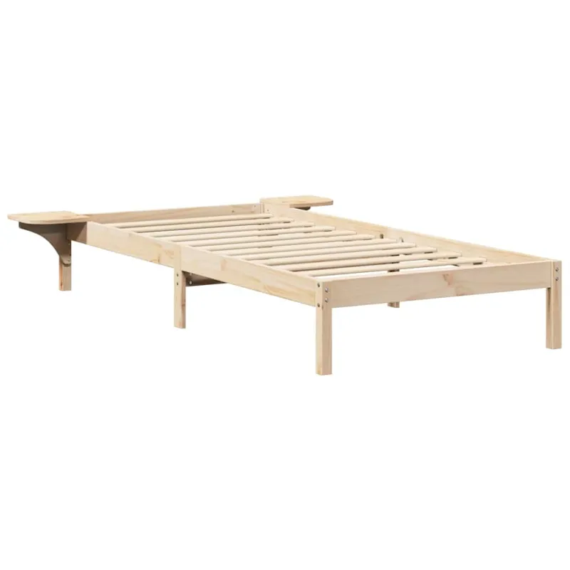 Lovos rėmas Natūrali 90 x 190 cm Kietos pušies mediena