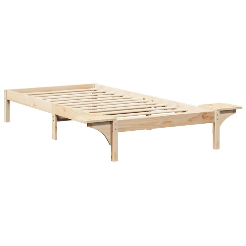 Lovos rėmas Natūrali 90 x 190 cm Kietos pušies mediena