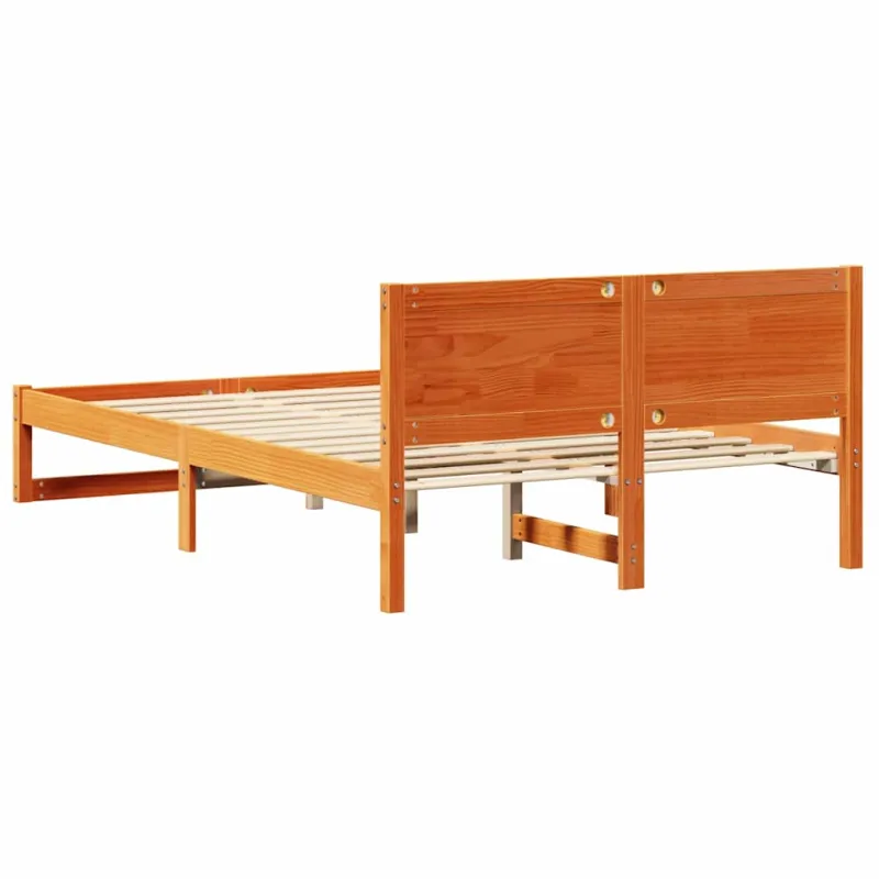 Lovos rėmas Vaško ruda 120 x 200 cm Kietos pušies mediena
