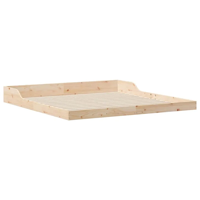 Lovos rėmas Ruda 200 x 200 cm Kietos pušies mediena