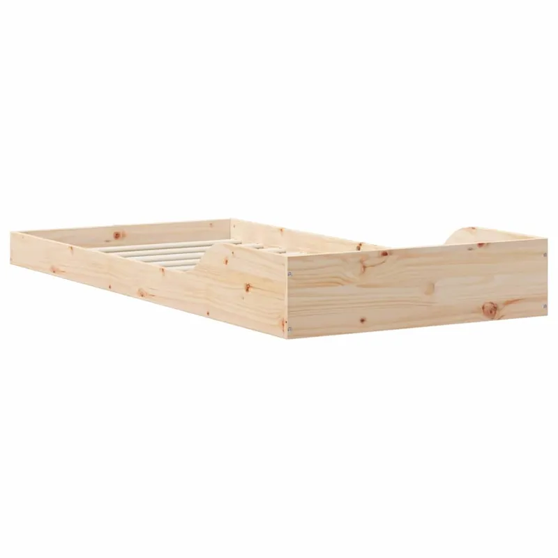 Lovos rėmas Natūrali 100 x 210 cm Kietos pušies mediena