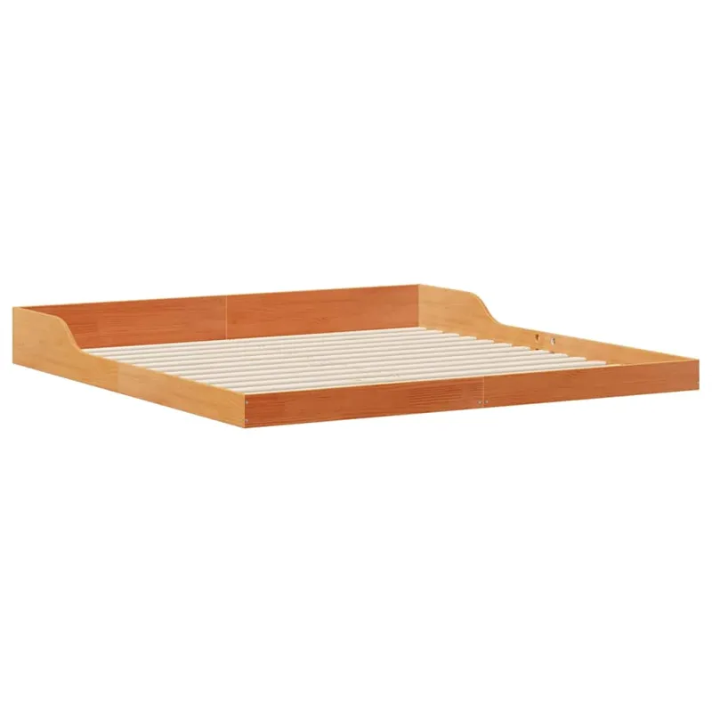 Lovos rėmas Vaško ruda 200 x 220 cm Kietos pušies mediena