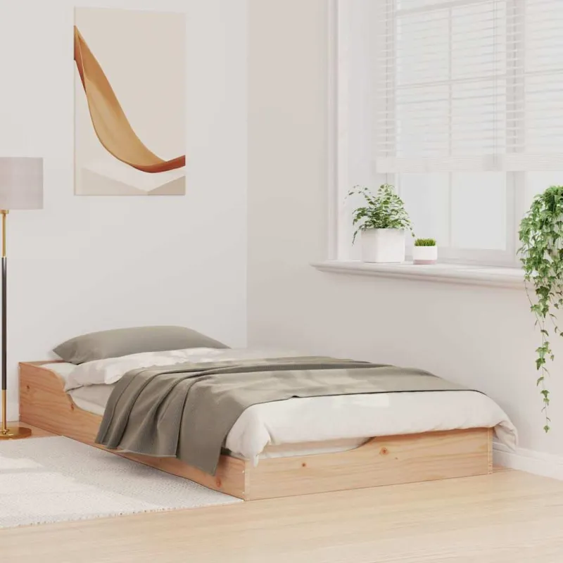 Lovos rėmas Ruda 75 x 190 cm Kietos pušies mediena