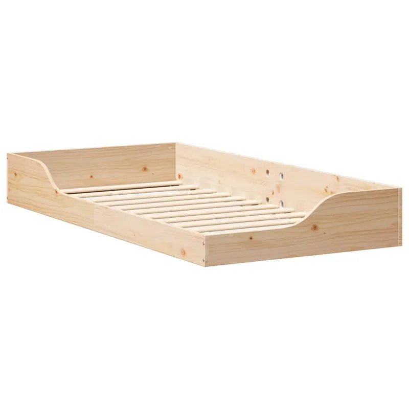 Lovos rėmas Ruda 75 x 190 cm Kietos pušies mediena