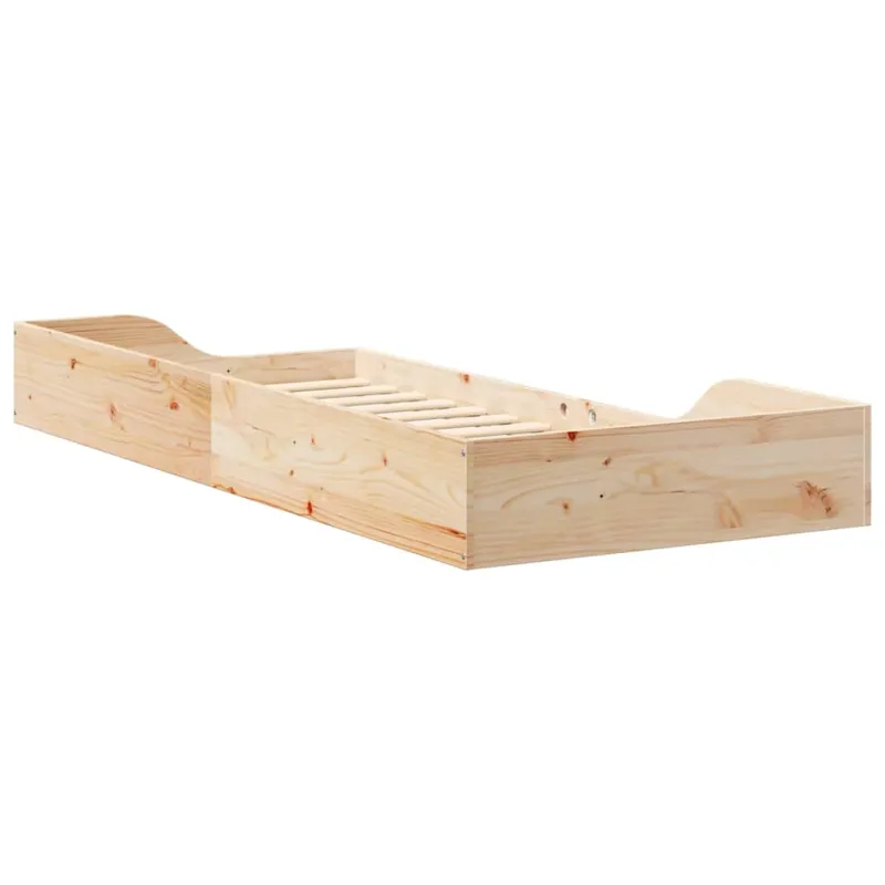 Lovos rėmas Ruda 80 x 210 cm Kietos pušies mediena