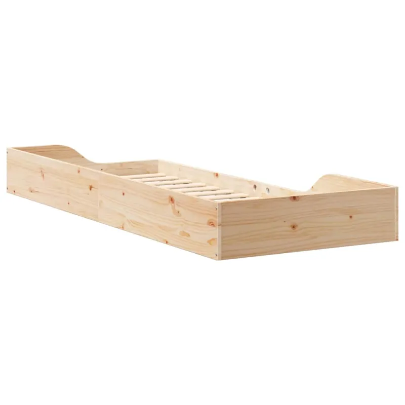 Lovos rėmas Ruda 100 x 220 cm Kietos pušies mediena