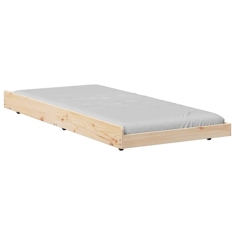 Lovos rėmas Ruda 80 x 200 cm Pušies medienos masyvas