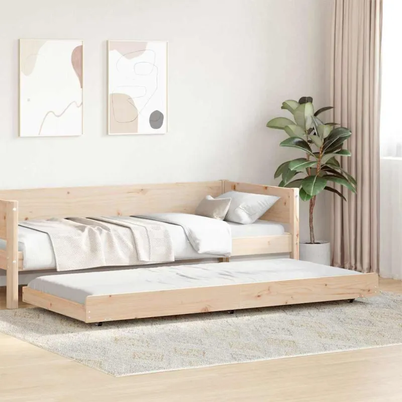 Lovos rėmas Ruda 80 x 200 cm Pušies medienos masyvas