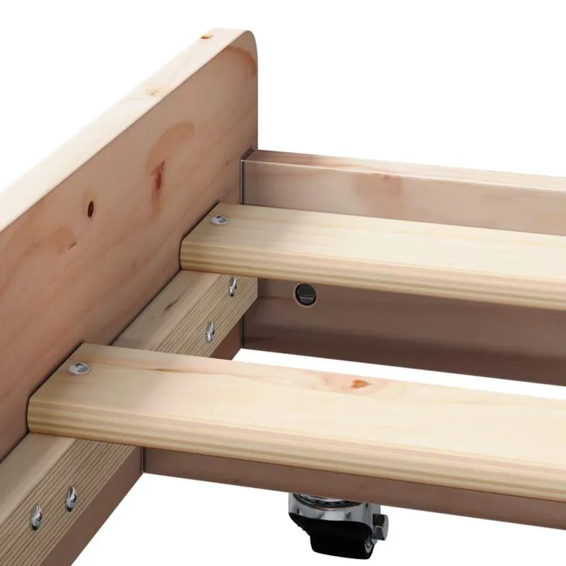 Lovos rėmas Ruda 80 x 200 cm Pušies medienos masyvas