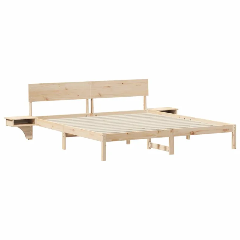Lovos rėmas Ruda 180 x 200 cm Kietos pušies mediena