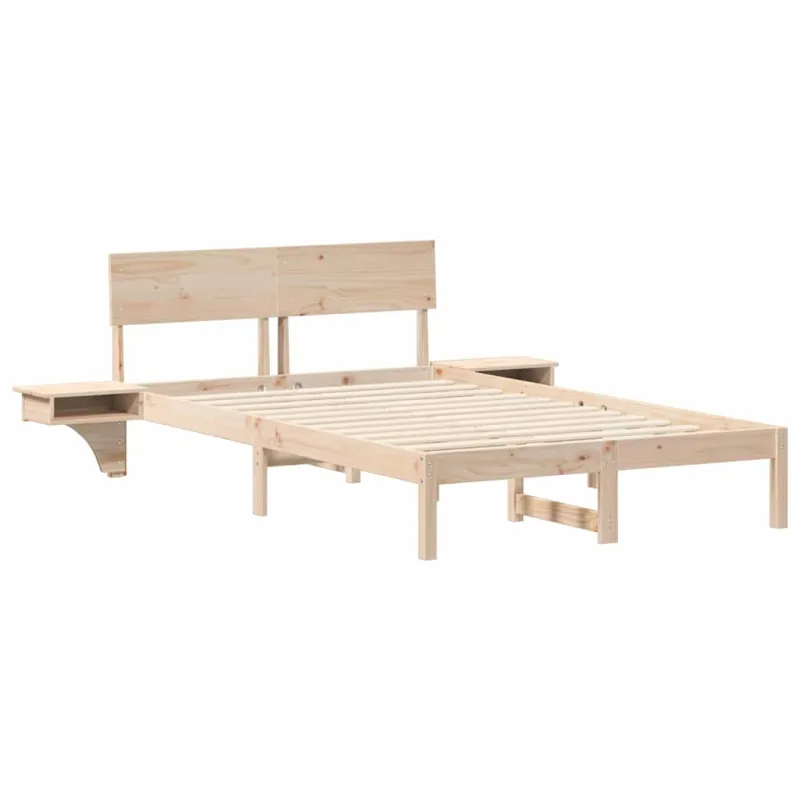 Lovos rėmas Ruda 135 x 190 cm Kietos pušies mediena
