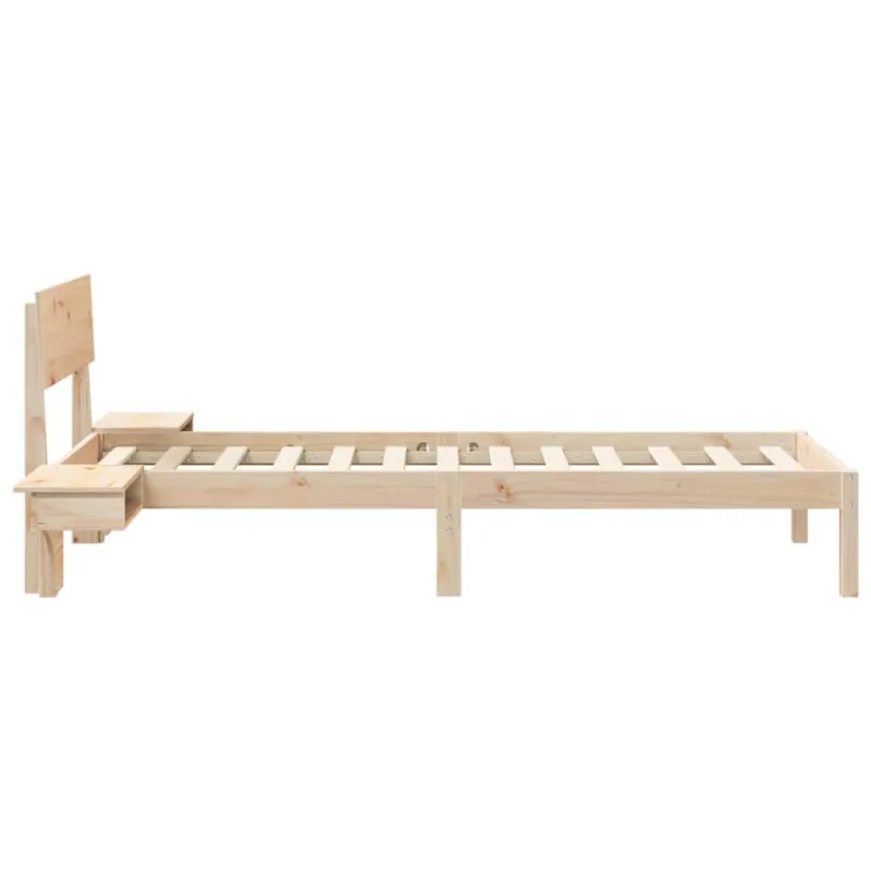 Lovos rėmas Ruda 75 x 190 cm Kietos pušies mediena