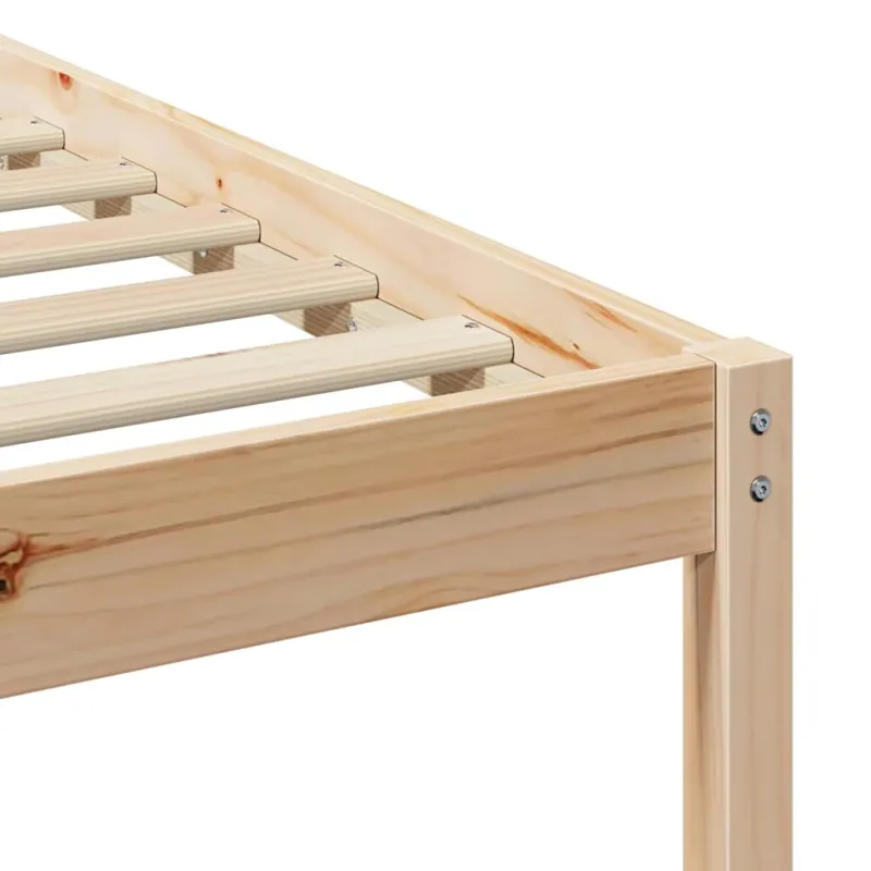 Lovos rėmas Ruda 75 x 190 cm Kietos pušies mediena