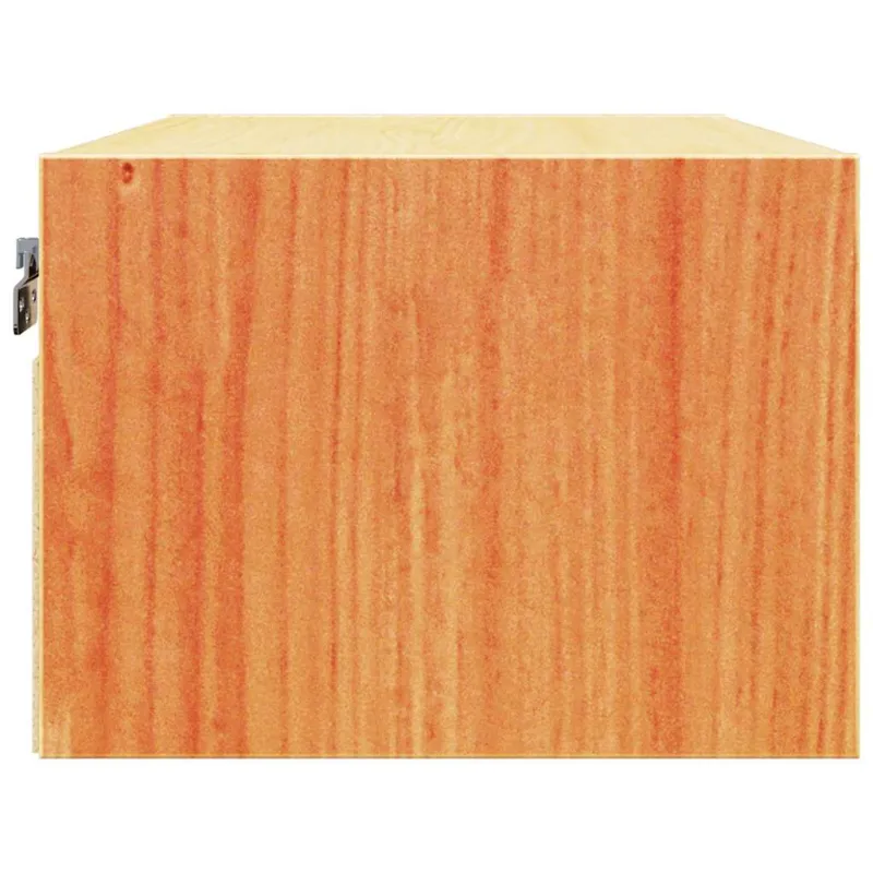 Naktinis staliukas Vaško ruda 50 x 32,5 x 24 cm Pušies masyvas