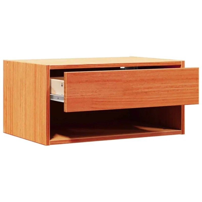 Naktinis staliukas 2 pcs Vaško ruda 50 x 32,5 x 24 cm