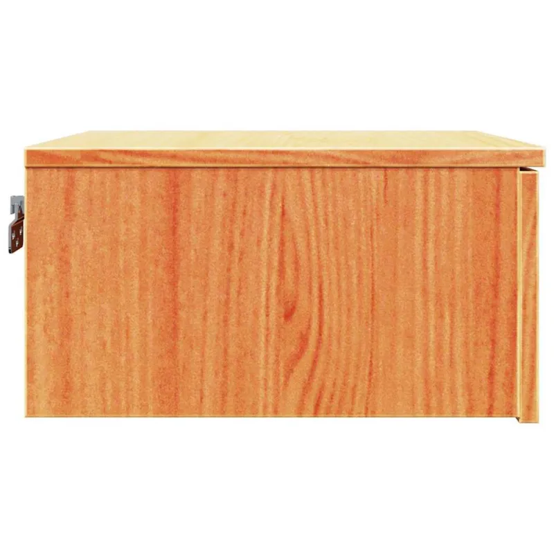 Naktinis staliukas 2 pcs Vaško ruda 37 x 35 x 18,5 cm
