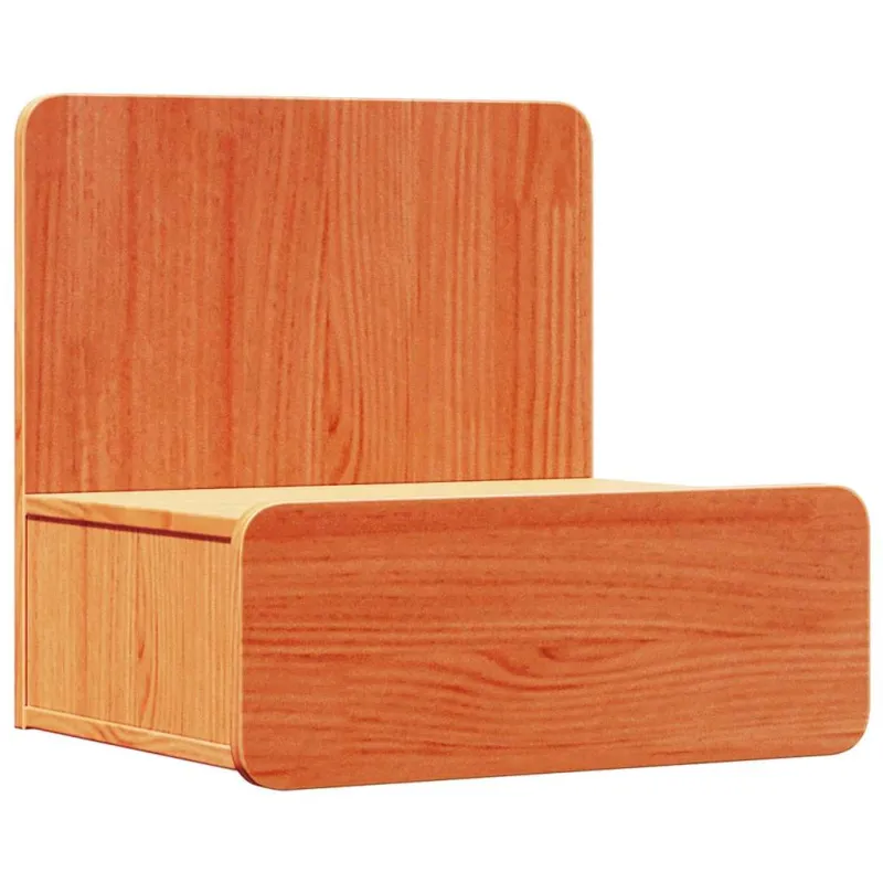 Naktinis staliukas 2 pcs Vaško ruda 44 x 32,5 x 40 cm
