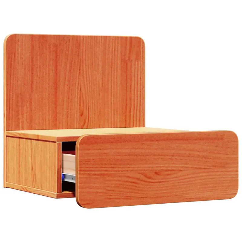 Naktinis staliukas 2 pcs Vaško ruda 44 x 32,5 x 40 cm