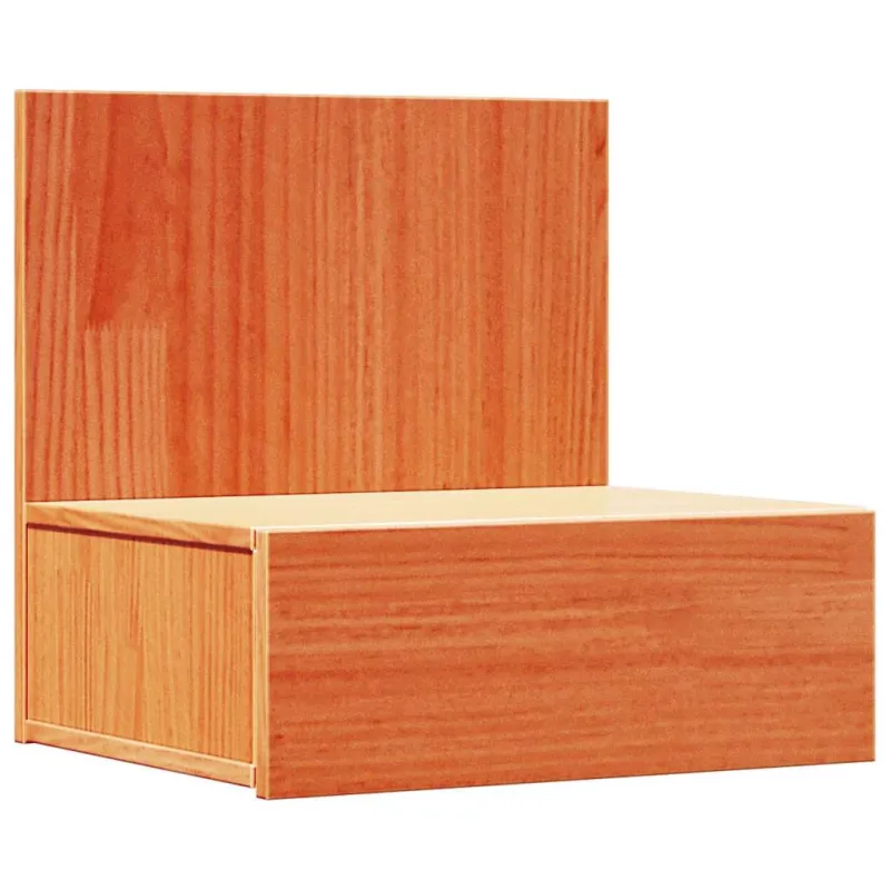 Naktinis staliukas 2 pcs Vaško ruda 42 x 32,5 x 40 cm