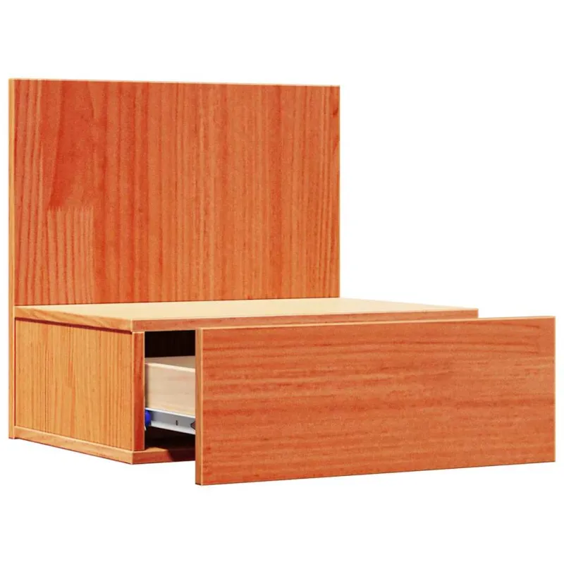 Naktinis staliukas 2 pcs Vaško ruda 42 x 32,5 x 40 cm