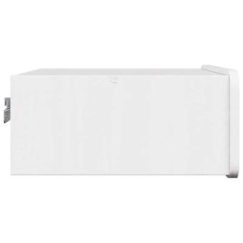 Naktinis staliukas 2 pcs Balta 39 x 34 x 16,5 cm Pušies masyvas