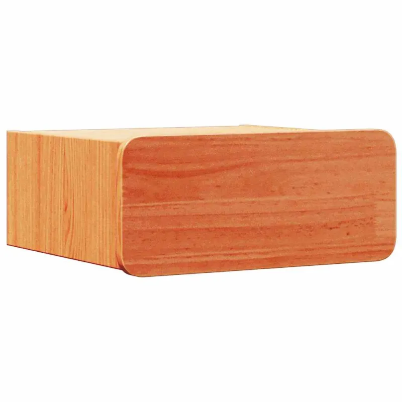 Naktinis staliukas 2 pcs Vaško ruda 39 x 34 x 16,5 cm