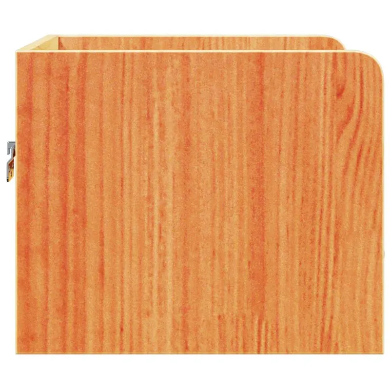 Naktinis staliukas 2 pcs Vaško ruda 38 x 36 x 29,5 cm