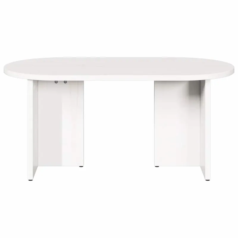 Kavos staliukas Balta 80 x 39,5 x 35 cm Pušies medienos masyvas