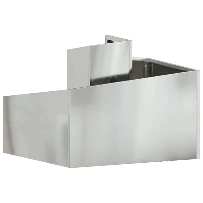 Sodo vazonas Sidabro 60 x 60 x 50 cm Cinkuota plienas