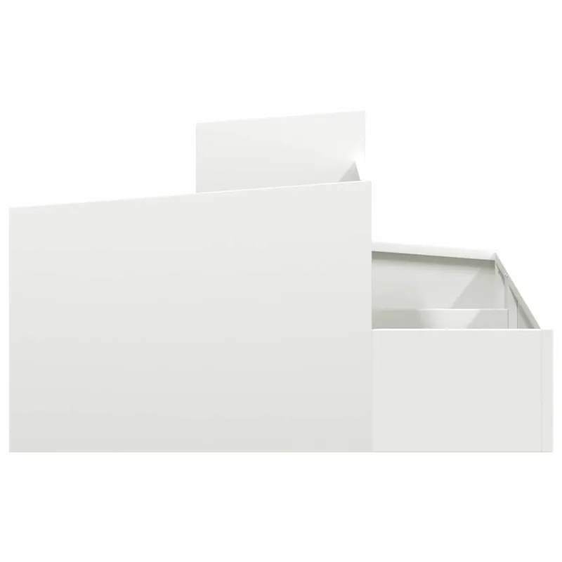 Sodo vazonas Balta 80 x 80 x 50 cm Šaltai valcuotas plienas