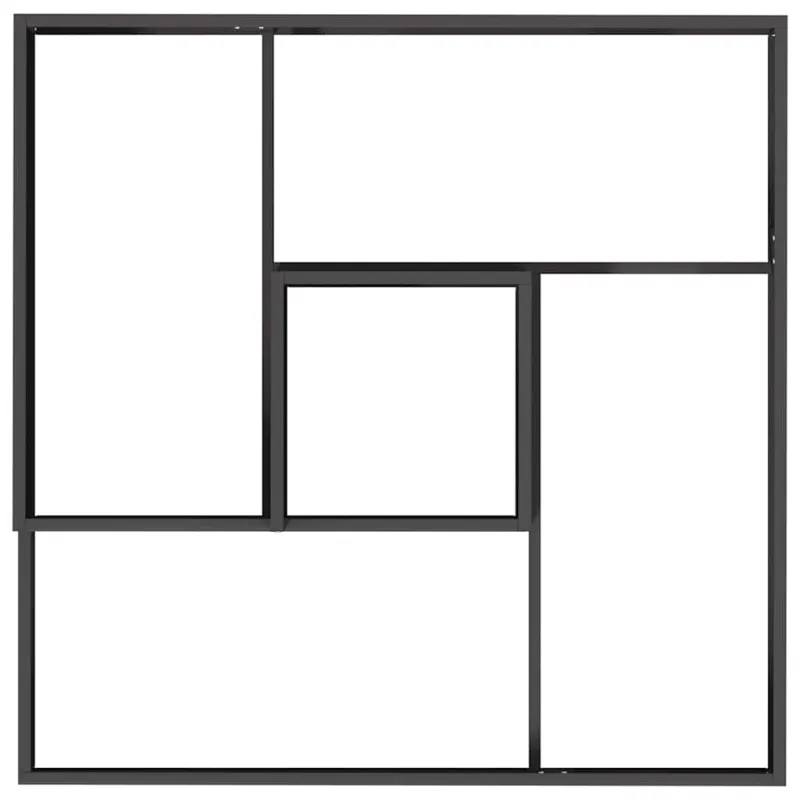 Sodo vazonas Juoda 100 x 100 x 50 cm Šaltai valcuotas plienas