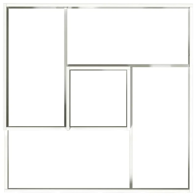Sodo vazonas Balta 100 x 100 x 50 cm Šaltai valcuotas plienas