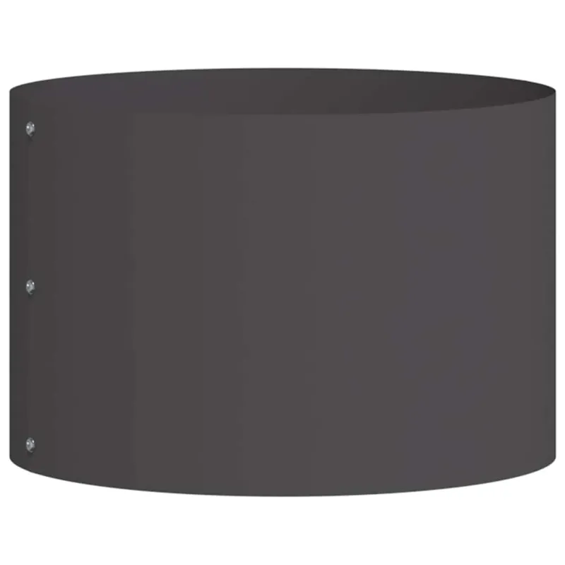 Vazonų žiedas Juoda 30 x 30 x 20 cm Šaltai valcuotas plienas