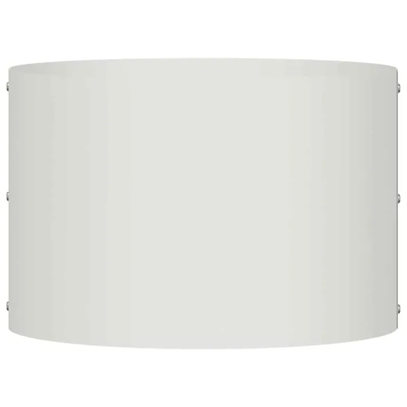 Vazonų žiedas Balta 30 x 30 x 20 cm Šaltai valcuotas plienas
