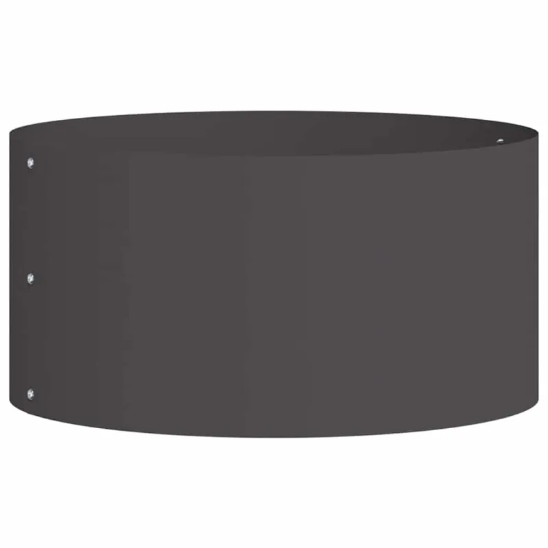 Vazonų žiedas Juoda 40 x 40 x 20 cm Šaltai valcuotas plienas