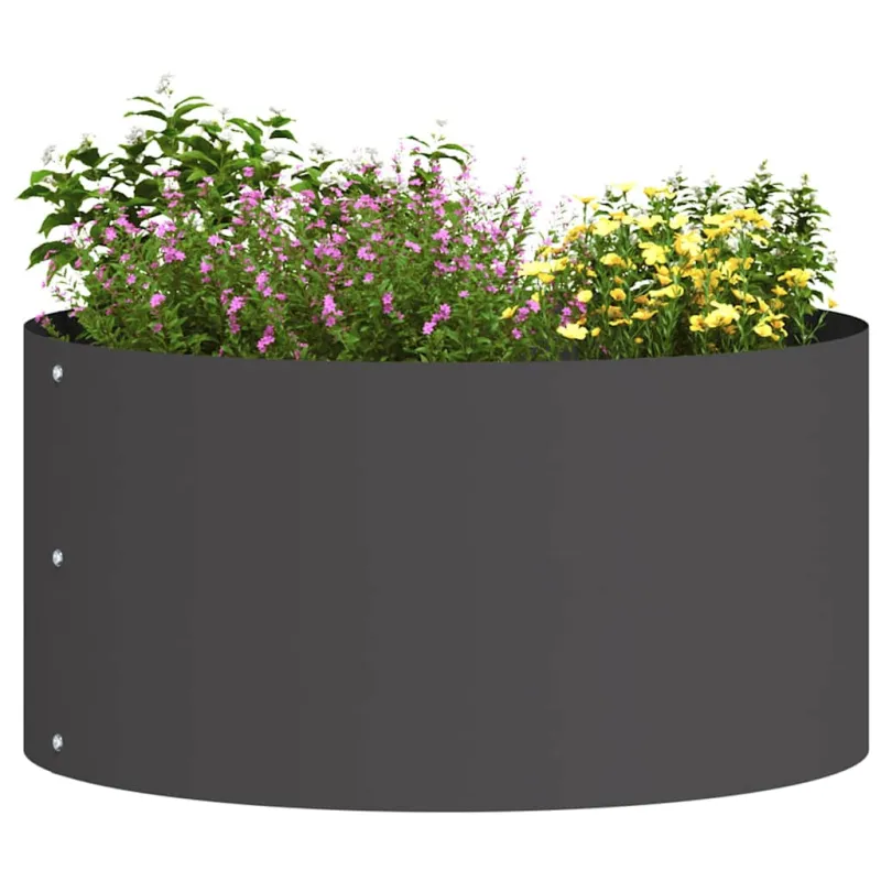 Vazonų žiedas Juoda 40 x 40 x 20 cm Šaltai valcuotas plienas