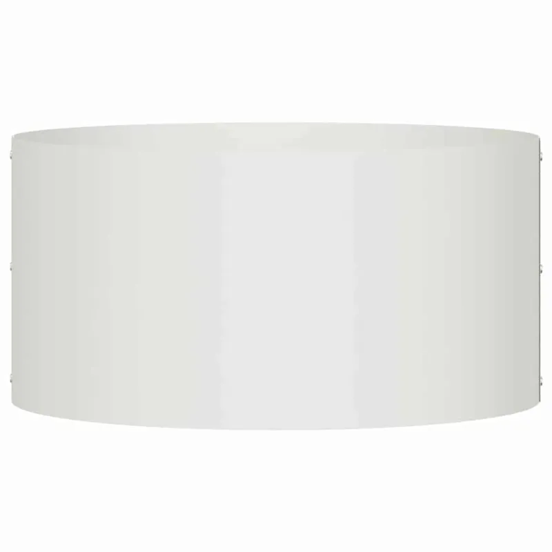 Vazonų žiedas Balta 40 x 40 x 20 cm Šaltai valcuotas plienas