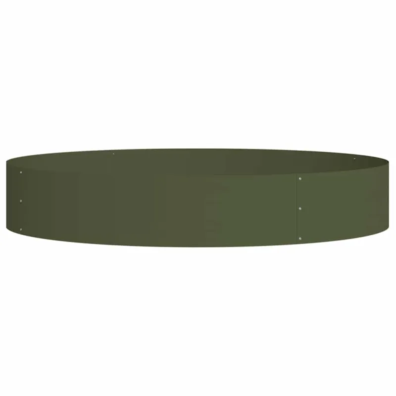 Vazonų žiedas Alyvuogių žalia 120 x 120 x 20 cm