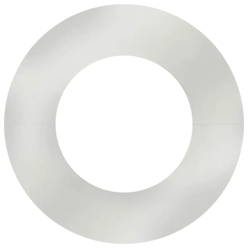 tinkamas plokštiems medžio žiedams 5 pcs Sidabro Ø40 / 70 cm