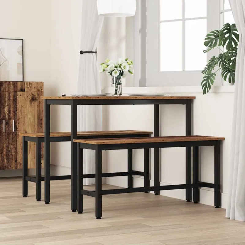 Valgomojo suolas Senas medis 100 x 32,5 x 48,5 cm
