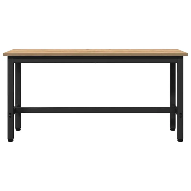 Valgomojo suolas 2 pcs Amatininkų ąžuolas 100 x 32,5 x 48,5 cm