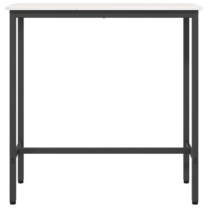 staliuku Balta 100 x 40 x 101 cm Inžinerinė mediena ir plienas