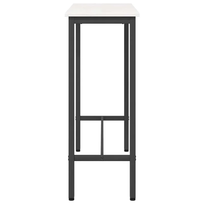staliuku Balta 100 x 40 x 101 cm Inžinerinė mediena ir plienas