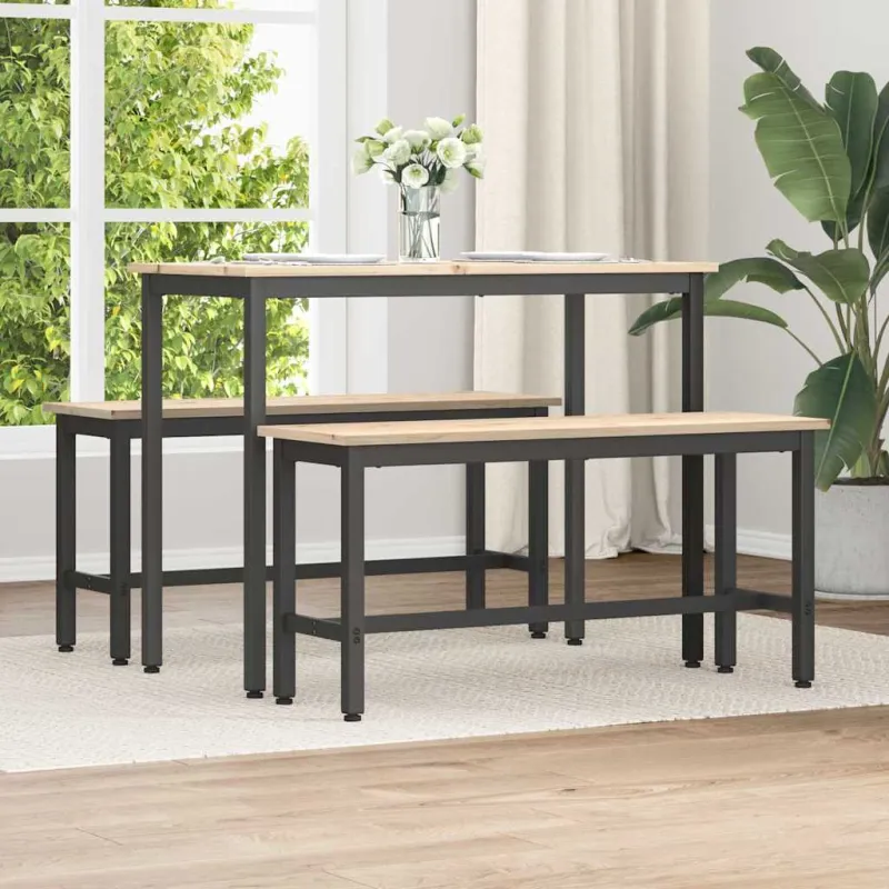 Valgomojo suolai 2 pcs Natūrali 100 x 32,5 x 49 cm